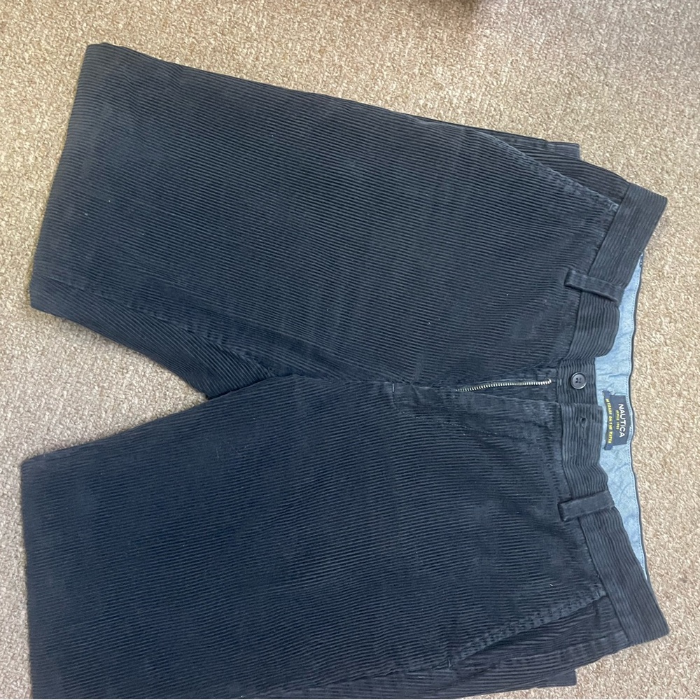 Nautica Men's Corduroy Pants - Black